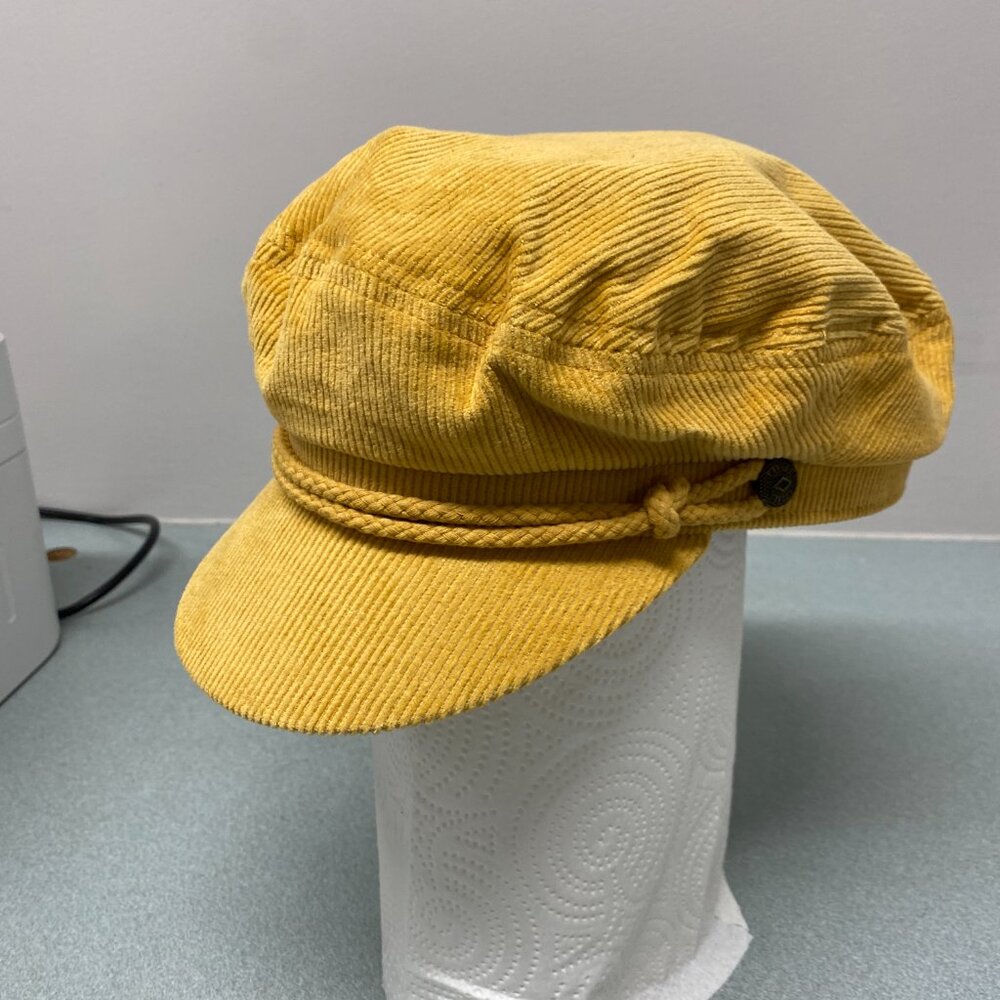Brixton Yellow Corduroy Hat